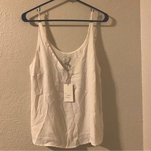 White silk tank-Target Brand